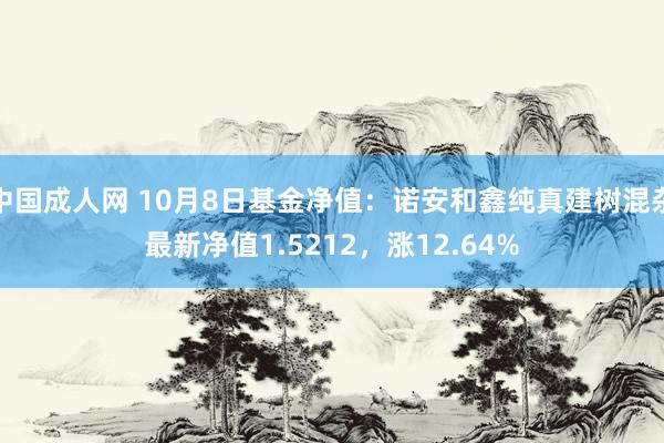 中国成人网 10月8日基金净值：诺安和鑫纯真建树混杂最新净值1.5212，涨12.64%