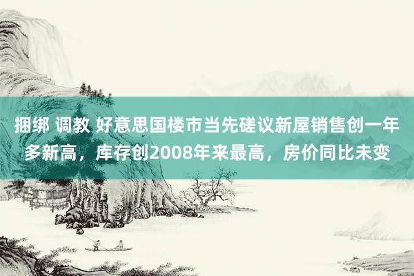 捆绑 调教 好意思国楼市当先磋议新屋销售创一年多新高，库存创2008年来最高，房价同比未变