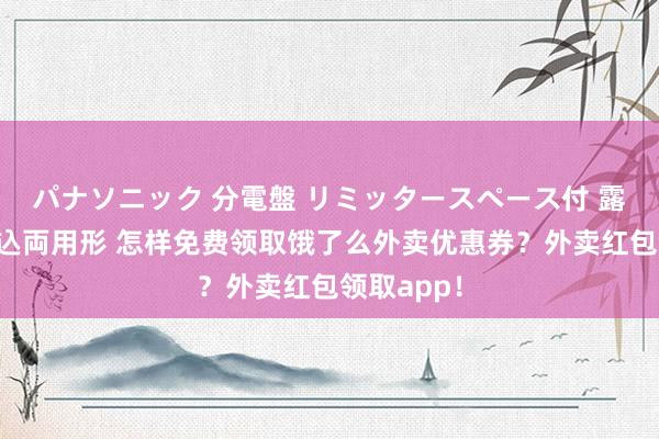 パナソニック 分電盤 リミッタースペース付 露出・半埋込両用形 怎样免费领取饿了么外卖优惠券？外卖红包领取app！