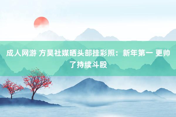 成人网游 方昊社媒晒头部挂彩照：新年第一 更帅了持续斗殴